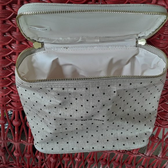 kate spade Handbags - Kate Spade "out to lunch" bag polka dots
